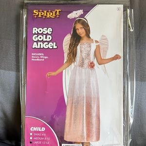 SPIRIT Halloween ROSE GOLD ANGEL costume